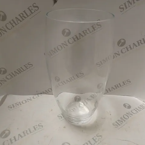 HOTEL COLLECTION BULLET CLEAR VASE