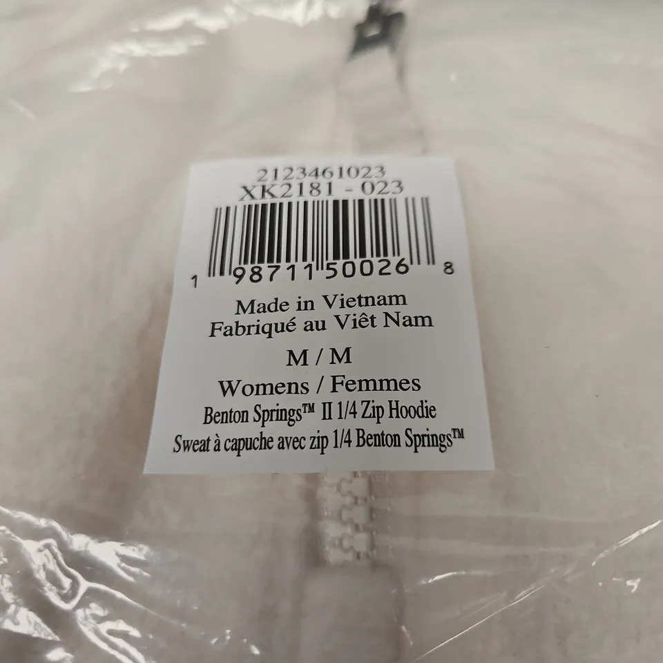 COLOMBIA WOMENS SIZE MEDIUM 1/4 ZIP HOODIE