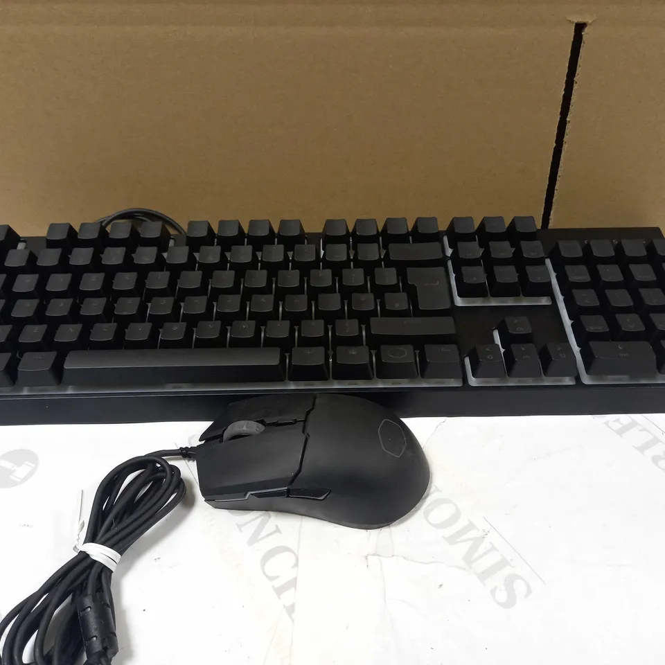 Cooler Master MS110 Gaming RGB Keyboard & Mouse Combo