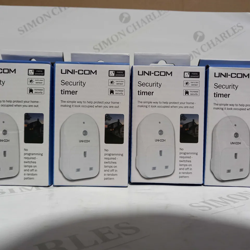 UNI-COM SET OF 4 SECURITY TIMERS