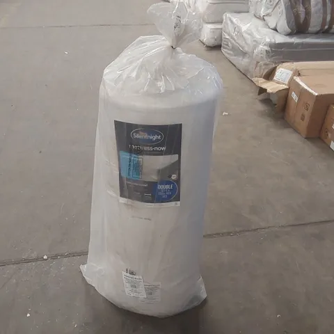 QUALITY BAGGED AND ROLLED SILENTNIGHT 135CM DOUBLE MATTRESS