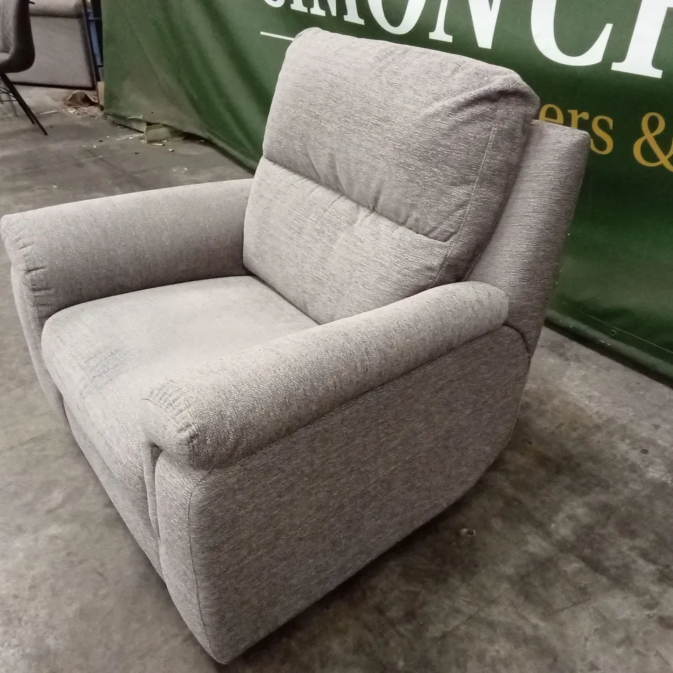QUALITY DESIGNER ITALIAN MADE FABRIC UPHOLSTERED ARMCHAIR