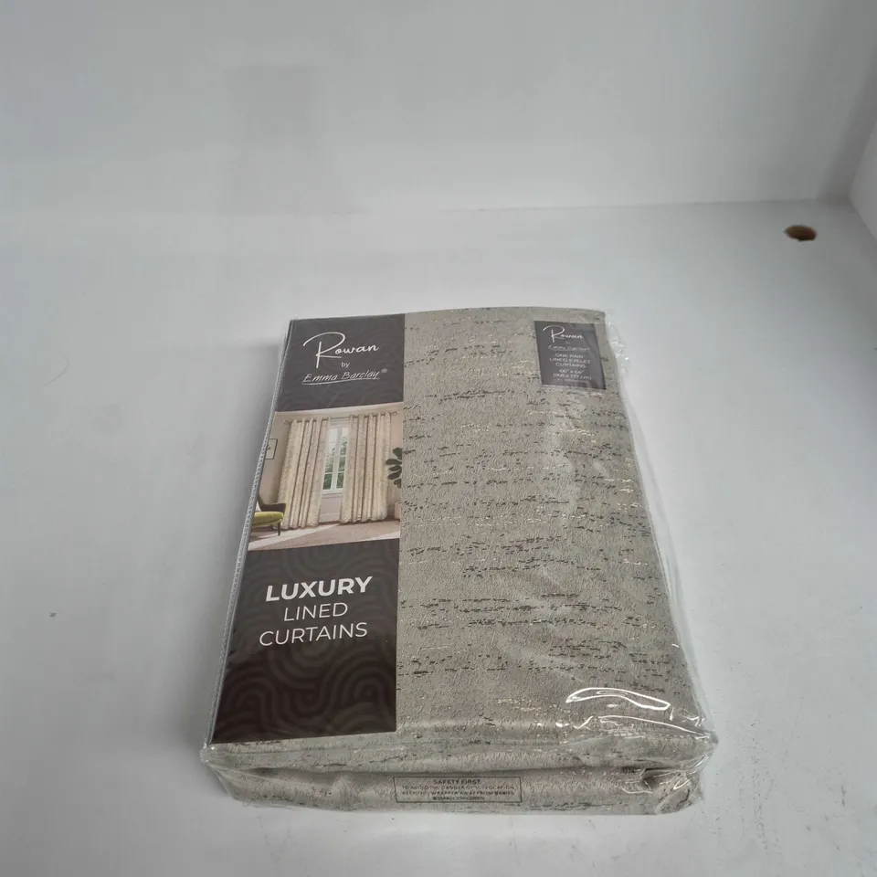 ROWAN BY EMMA BARCLAY LUXURY LINEN CURTAINS – PACKAGED