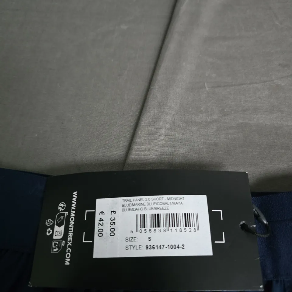 MONTANE TRAIL PANEL 2.0 SHORT – MIDNIGHT BLUE, SIZE S