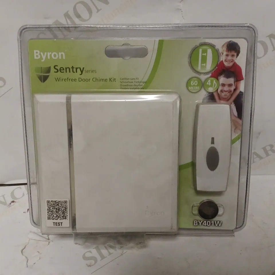 BRAND NEW BYRON SENTRY WIREFREE DOOR CHIME KIT (BY401W)