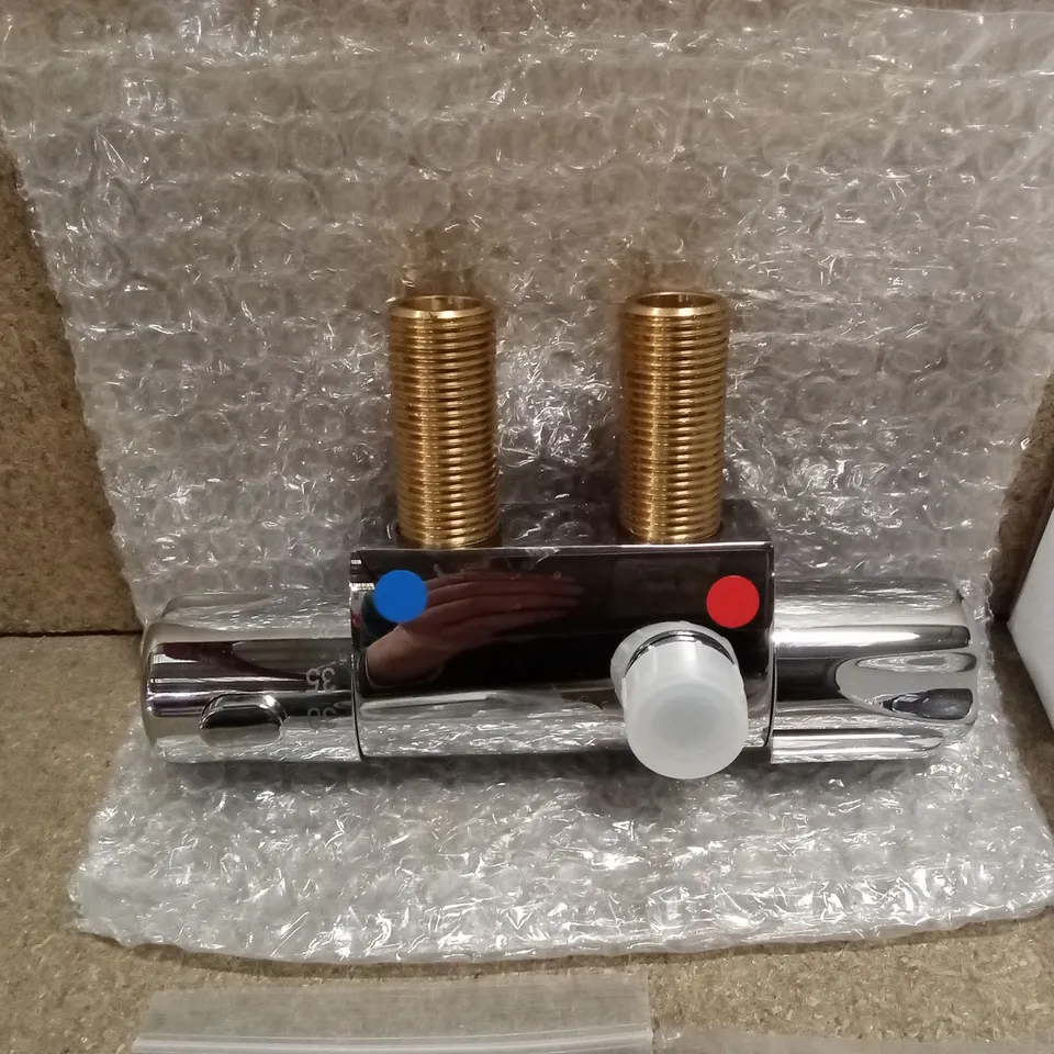 BOXED BLEU VERTICAL THERMOSTATIC BAR SHOWER VALVE - VTBV02-P