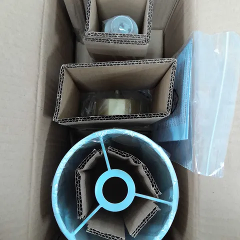 BOXED LIGHT WITH SHADE 