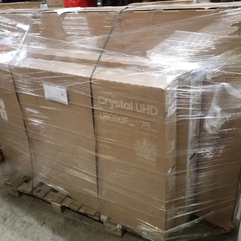 PALLET CONTAINING 4 DAMAGED TVS