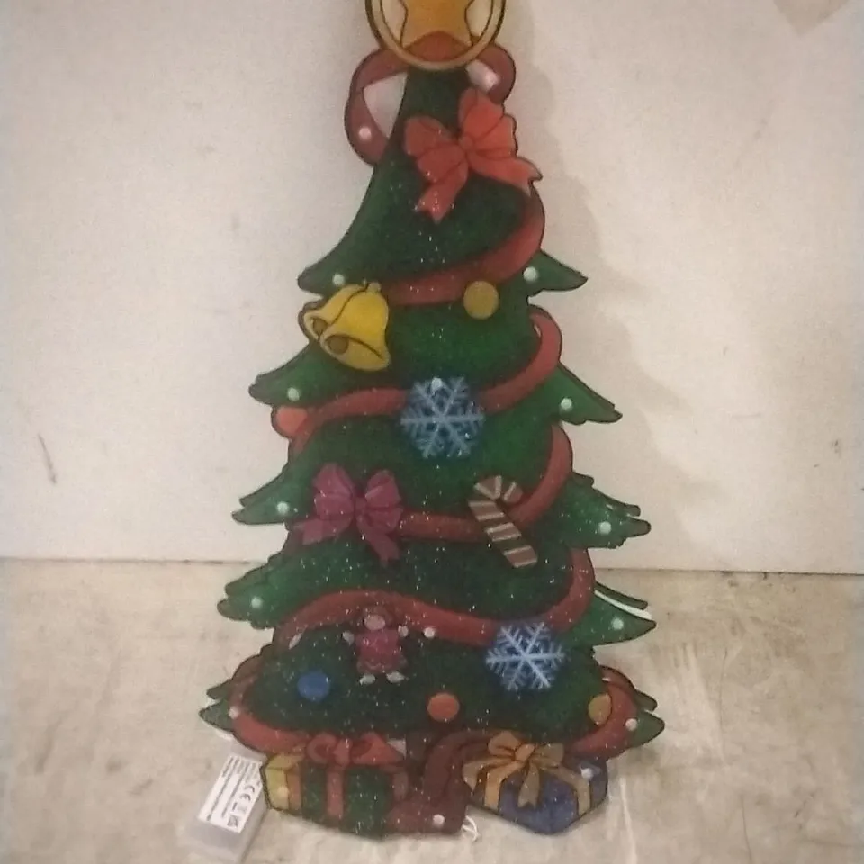 BOXED CHRISTMAS TREE WINDOW LIGHT 