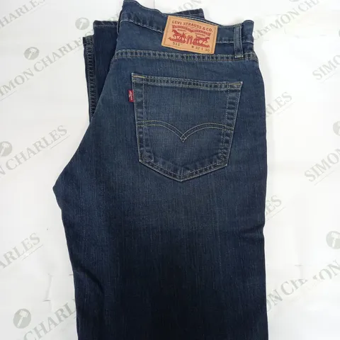 LEVIS STRAUSS NAVY DENIM JEANS SIZE W32 L30