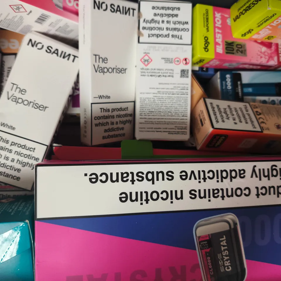APPROXIAMTELY 15 ASSORTED VAPING PRODUCTS - COLLECTION ONLY