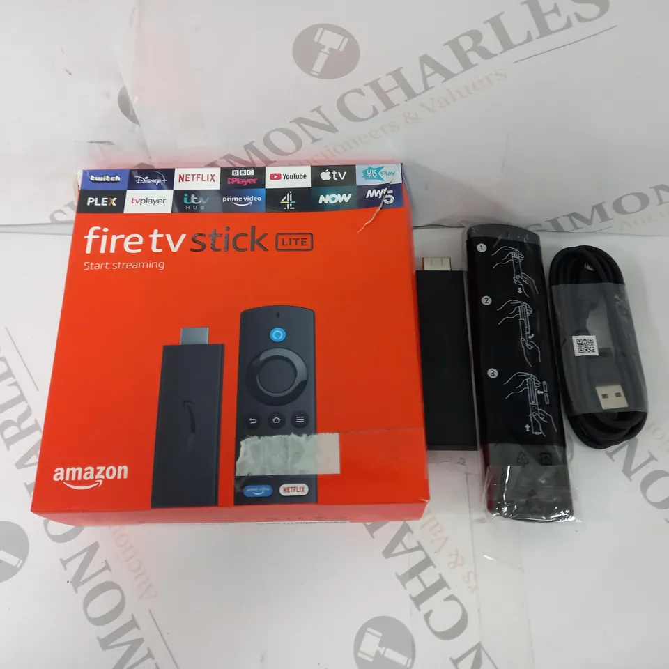 BOXED AMAZON FIRE TV STICK LITE
