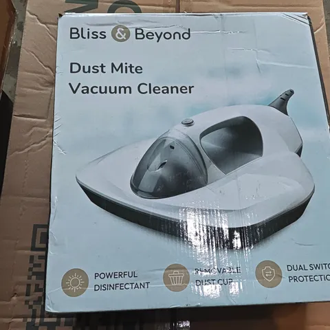 BOXED BLISS & BEYOND DUST MITE VACUUM CLEANER