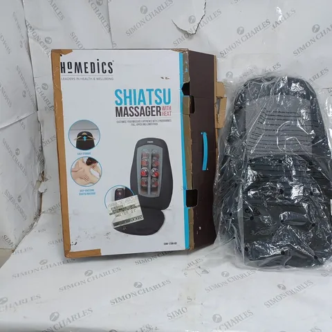 HOMEDICS SHIATSU MASSAGER WITH HEAT BOXED