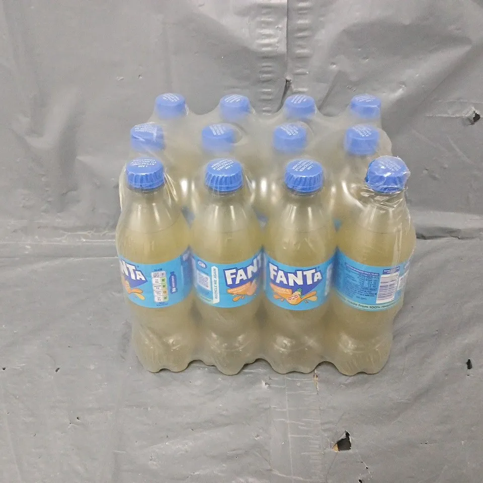 12 PACK OF FANTA PINEAPPLE GRAPEFRUIT 