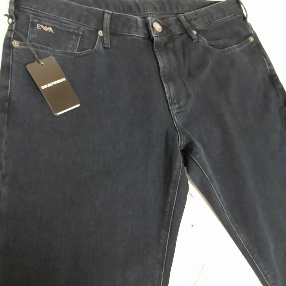 EMPORIO J06 SLIM FIT BLUE DENIM JEANS 34W