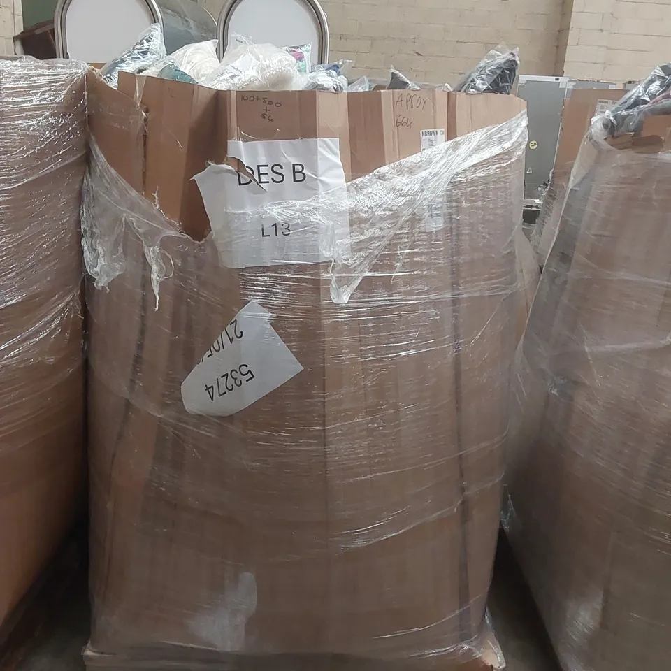 PALLET CONTAINING APPROXIMATELY 650x ASSORTED BRAND NEW DESIGNER CLOTHING ITEMS