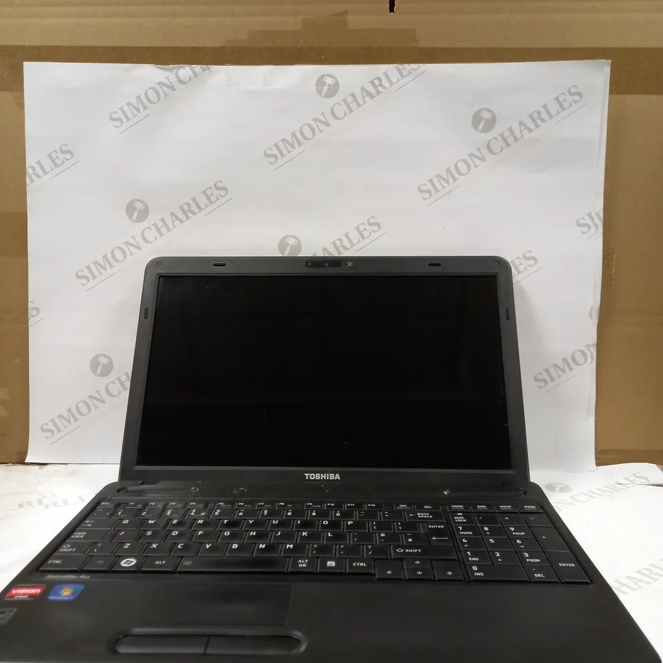 TOSHIBA SATELLITE PRO C650D LAPTOP IN BLACK