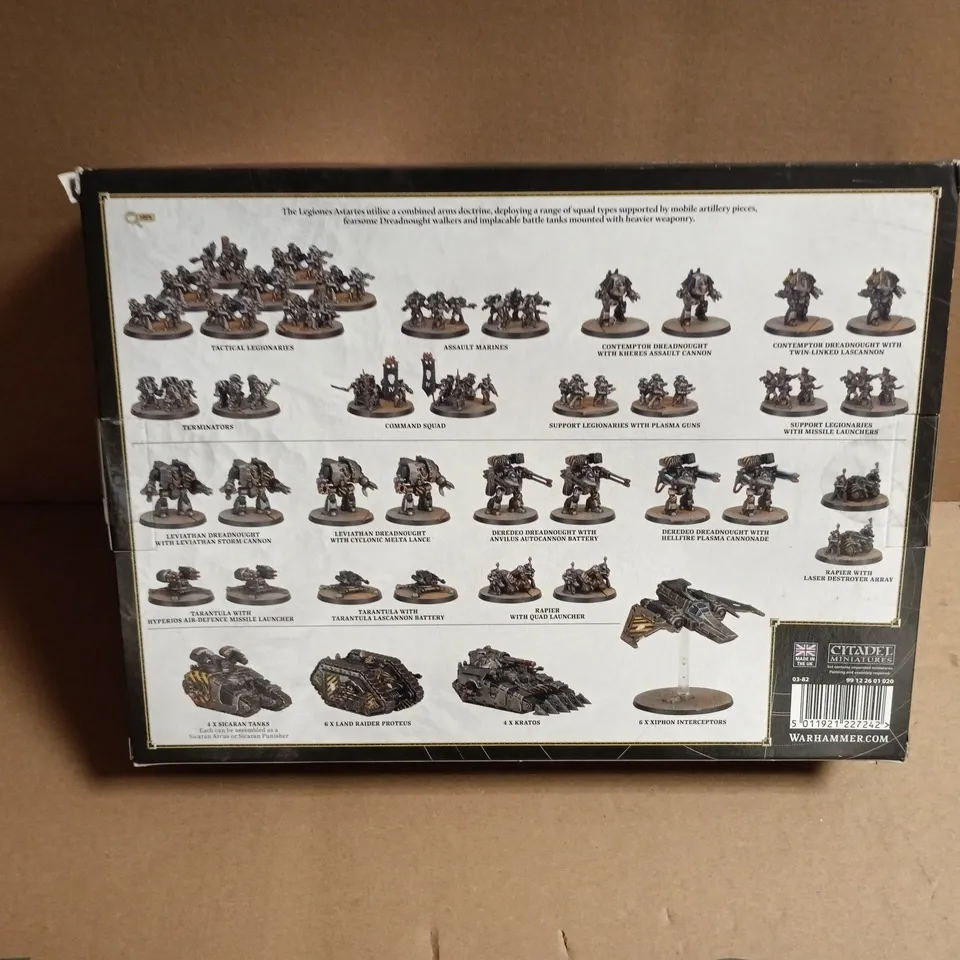 SEALED WARHAMMER TH EHORUS HERESY LEGIONS IMPERIALIS LEGIONES ASTARTES COMBINED ARMS BATTLE GROUP