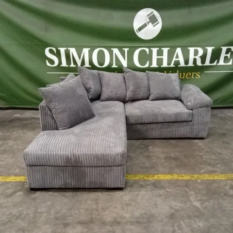 AMALFI FABRIC SCATTER-BACK SMALL CORNER CHAISE SOFA