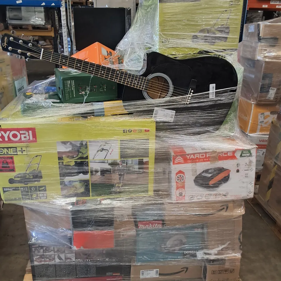 PALLET OF APPROXIMATELY 38 UNPROCESSED RAW RETURN HOUSEHOLD AND ELECTRICAL GOODS TO INCLUDE;