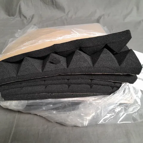 10-PACK OF 30X30CM SOUND ELIMINATING PANELS