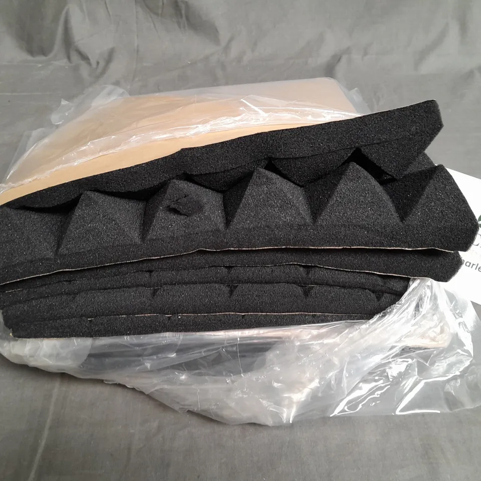 10-PACK OF 30X30CM SOUND ELIMINATING PANELS