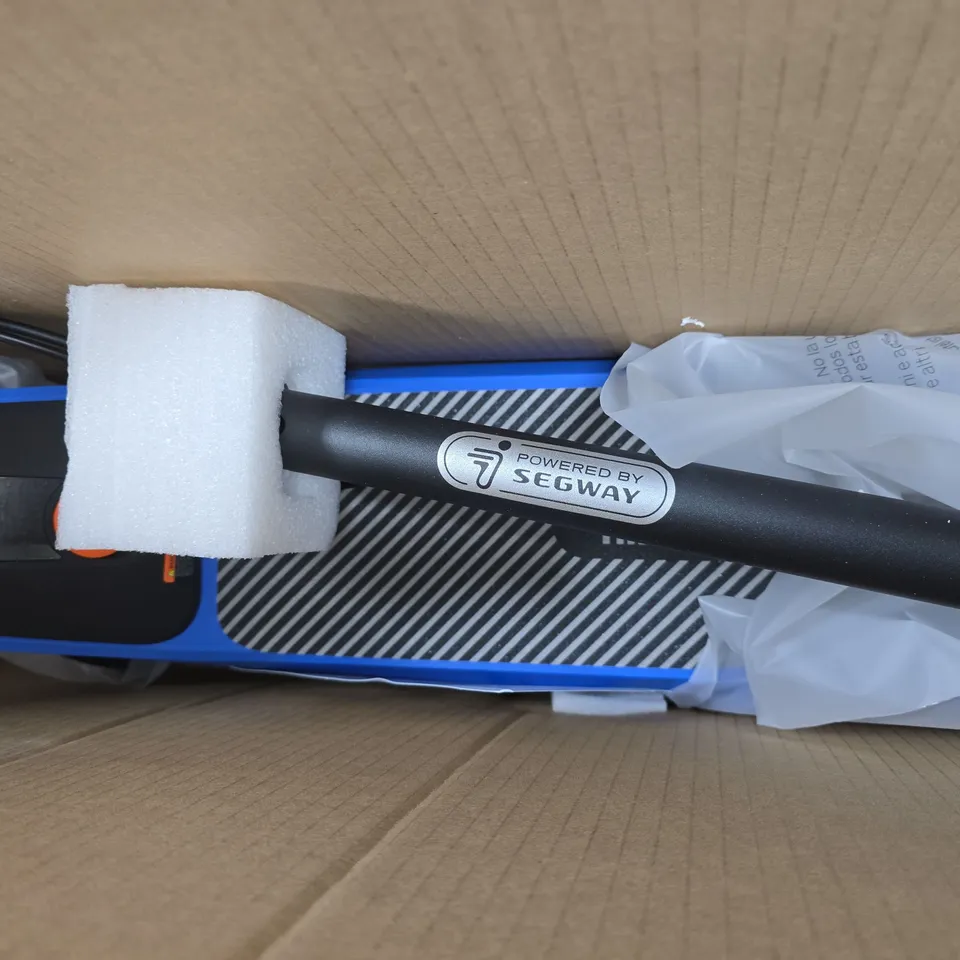 BOXED SEGWAY C2 LITE ELECTRIC SCOOTER - BLUE - COLLECTION ONLY