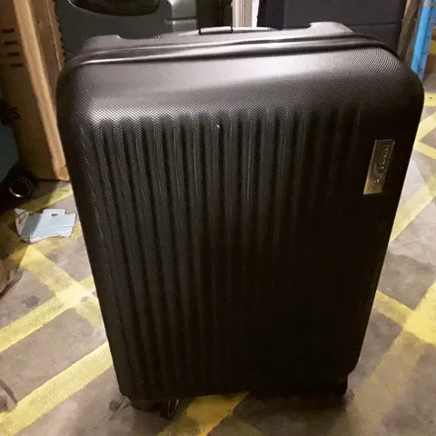 UNBOXED KEPLIN LUGG SMALL SIZE TRAVEL LUGGAGE WITH WHEELS BLACK COLOUR