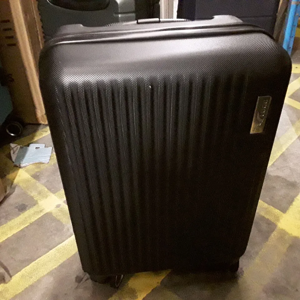 UNBOXED KEPLIN LUGG SMALL SIZE TRAVEL LUGGAGE WITH WHEELS BLACK COLOUR
