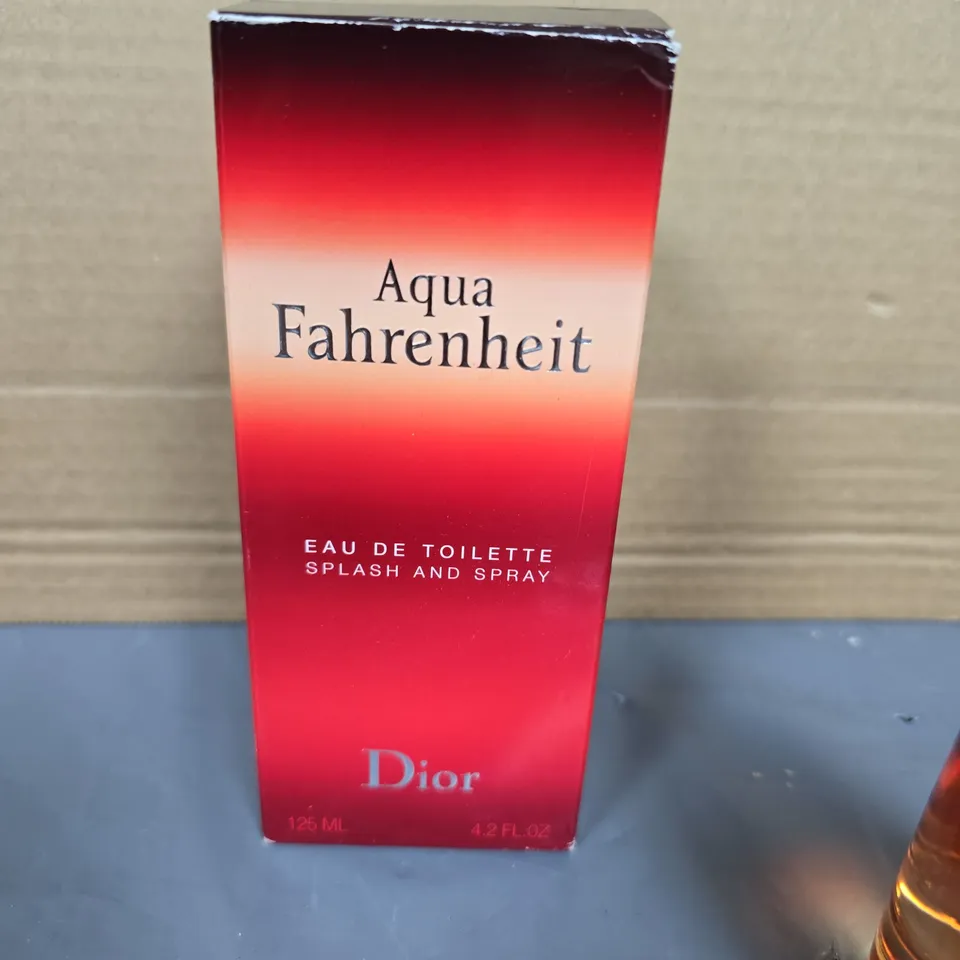 DIOR AQUA FAHRENHEIT EAU DE TOILETTE 125 ML – SPLASH & SPRAY