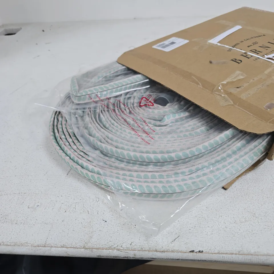 BERNINI PATTERNED HYDROHOSE WITH QUICK CONNECTORS GREEN