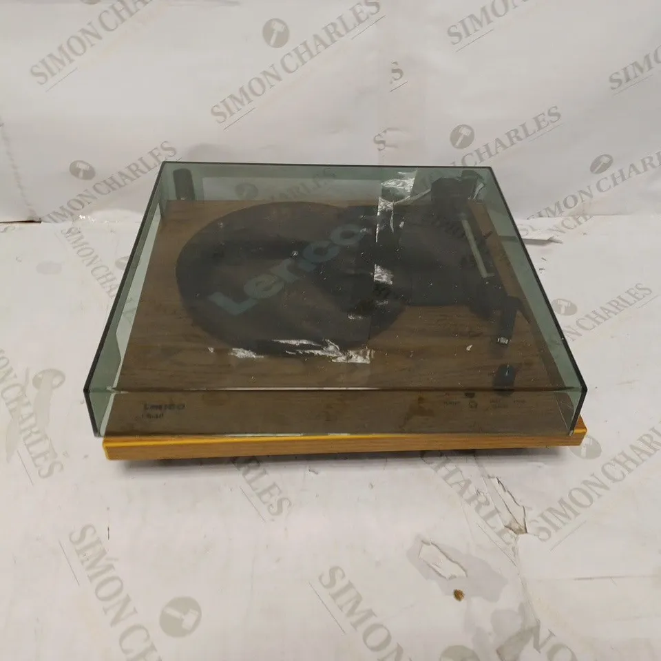LENCO WOODEN TURNTABLE 