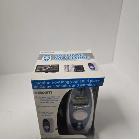 MAXIM TV TIME MACHINE PARENTAL CONTROL DEVICE – BOXED
