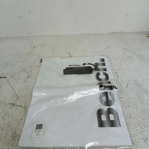 BENCH CALPURN T SHIRT WHITE XL TAGGED