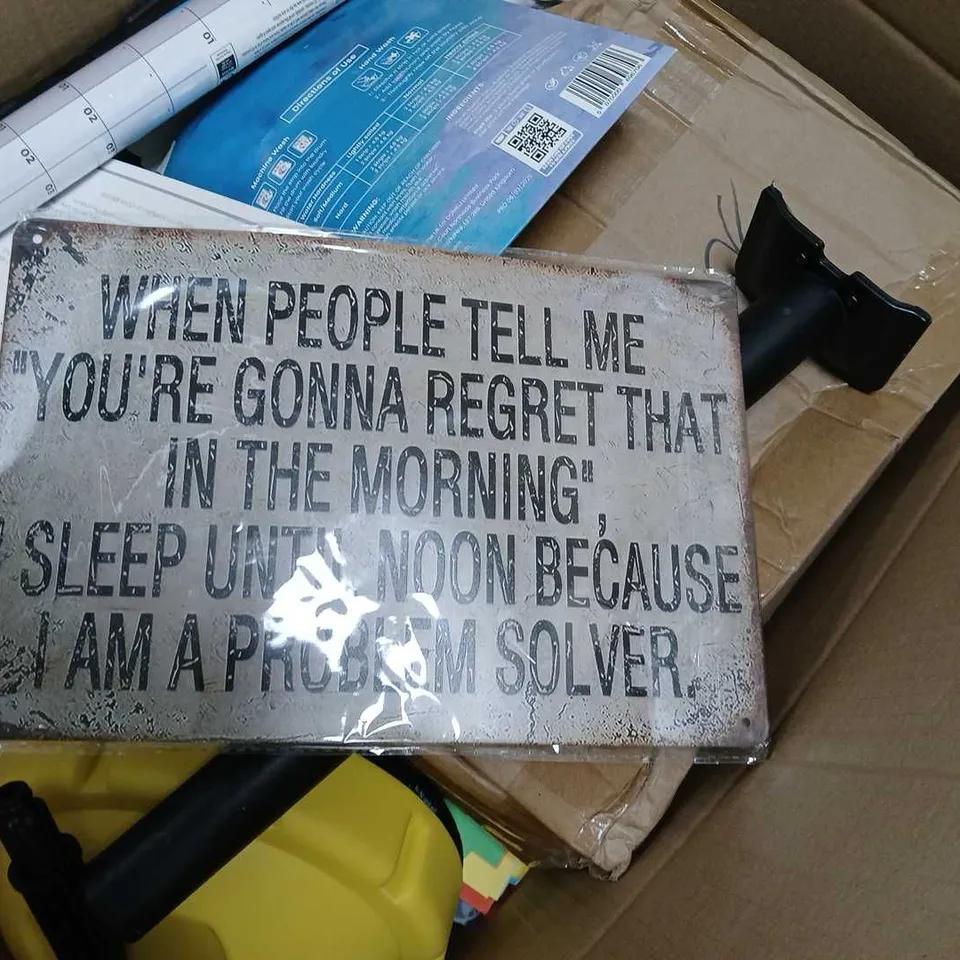 ASSORTED ITEMS JOB LOT BOX
