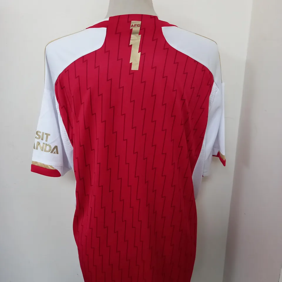 ARSENAL FC HOME SHIRT SIZE XL
