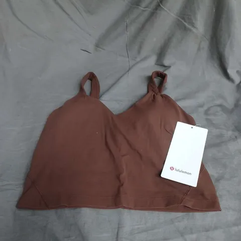 LULULEMON ALIGN TANK IN JAVA SIZE 8