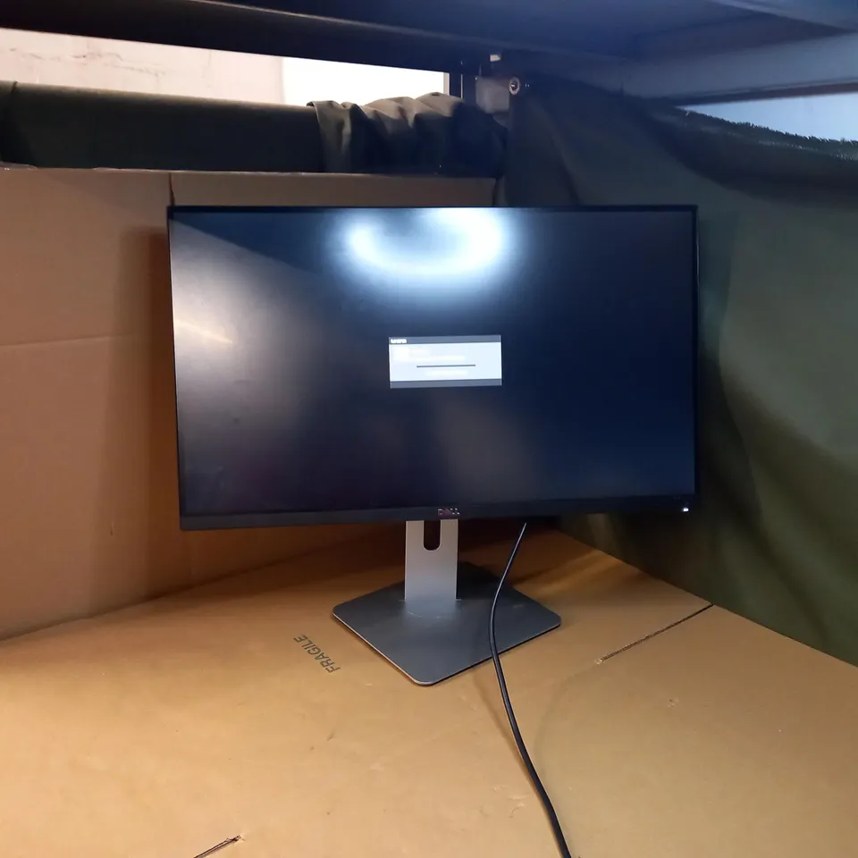 DAMAGED DELL 27" U2715H FLAT PANEL MONITOR WITH ADJUSTABLE STAND - COLLECTION ONLY