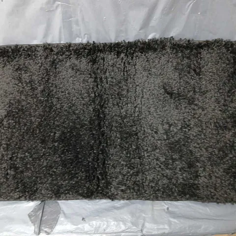 MARKHOR DREAM SHAGGY RUG IN BLACK (50x80cm)