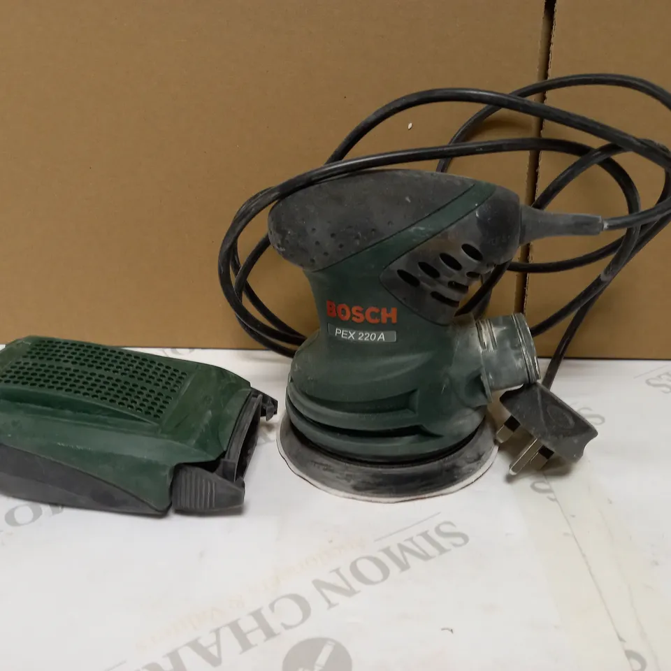 BOSCH PEX 220A ORBIT SANDER