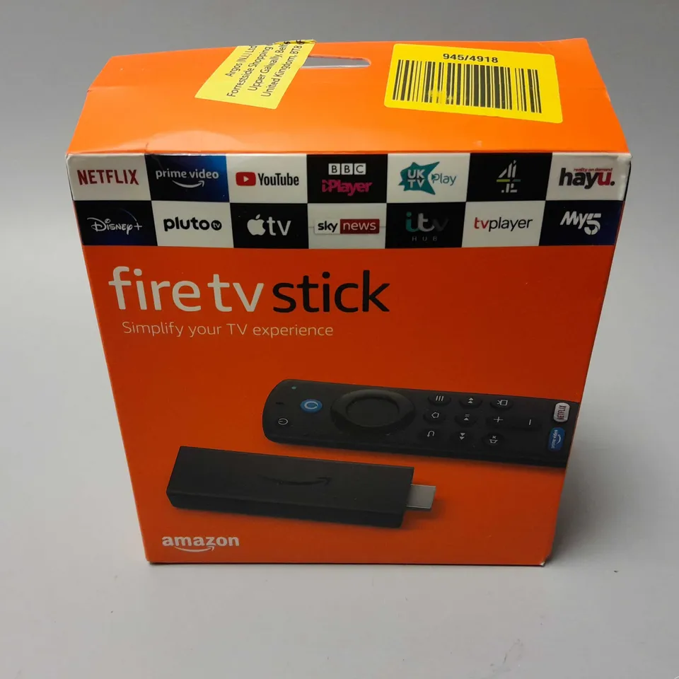 BOXED AMAZON FIRE TV STICK