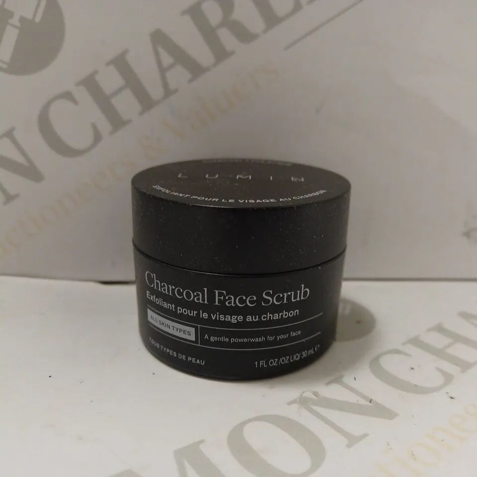 LUMIN CHARCOAL FACE SCRUB 30ML