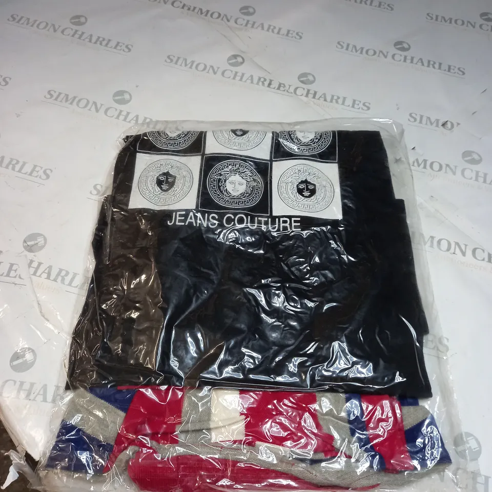 POLO RALPH LAUREN AND VERSACE SHIRTS / T SHIRTS SIZES UNSPECIFIED 