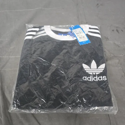 ADIDAS CLFN TEE BLACK/WHITE T-SHIRT – UK M (US M)