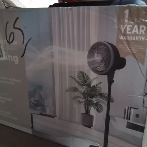BOXED KEPLIN 10" BLACK OSCILLATING FAN