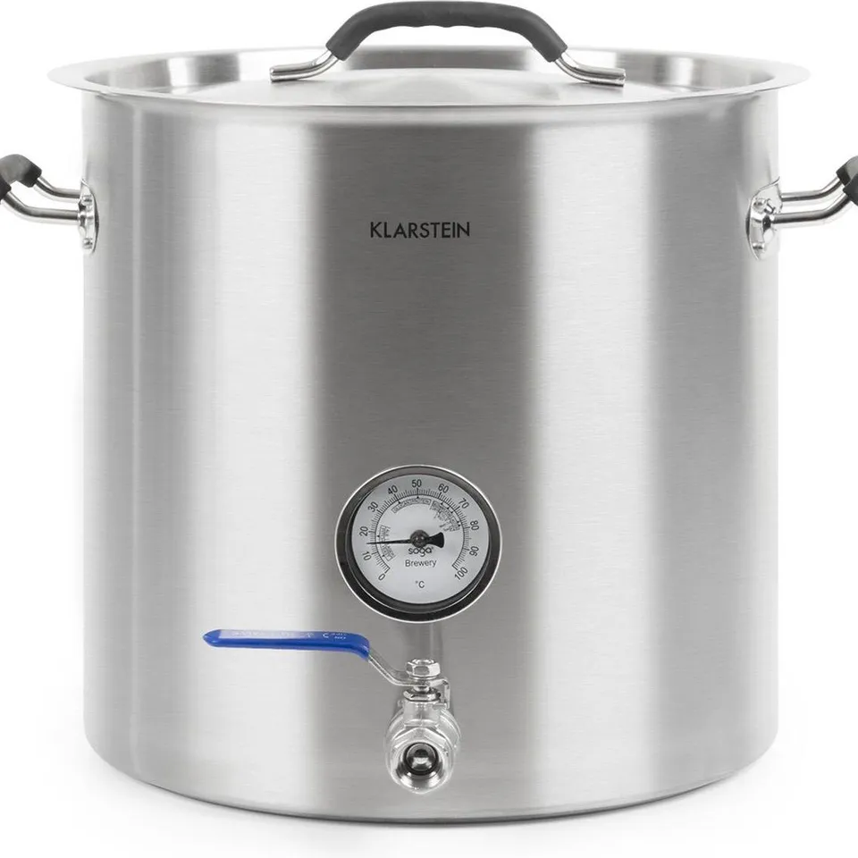 BOXED KLARSTEIN BRAUHELD PUR 25, BREWING KETTLE, 25 L