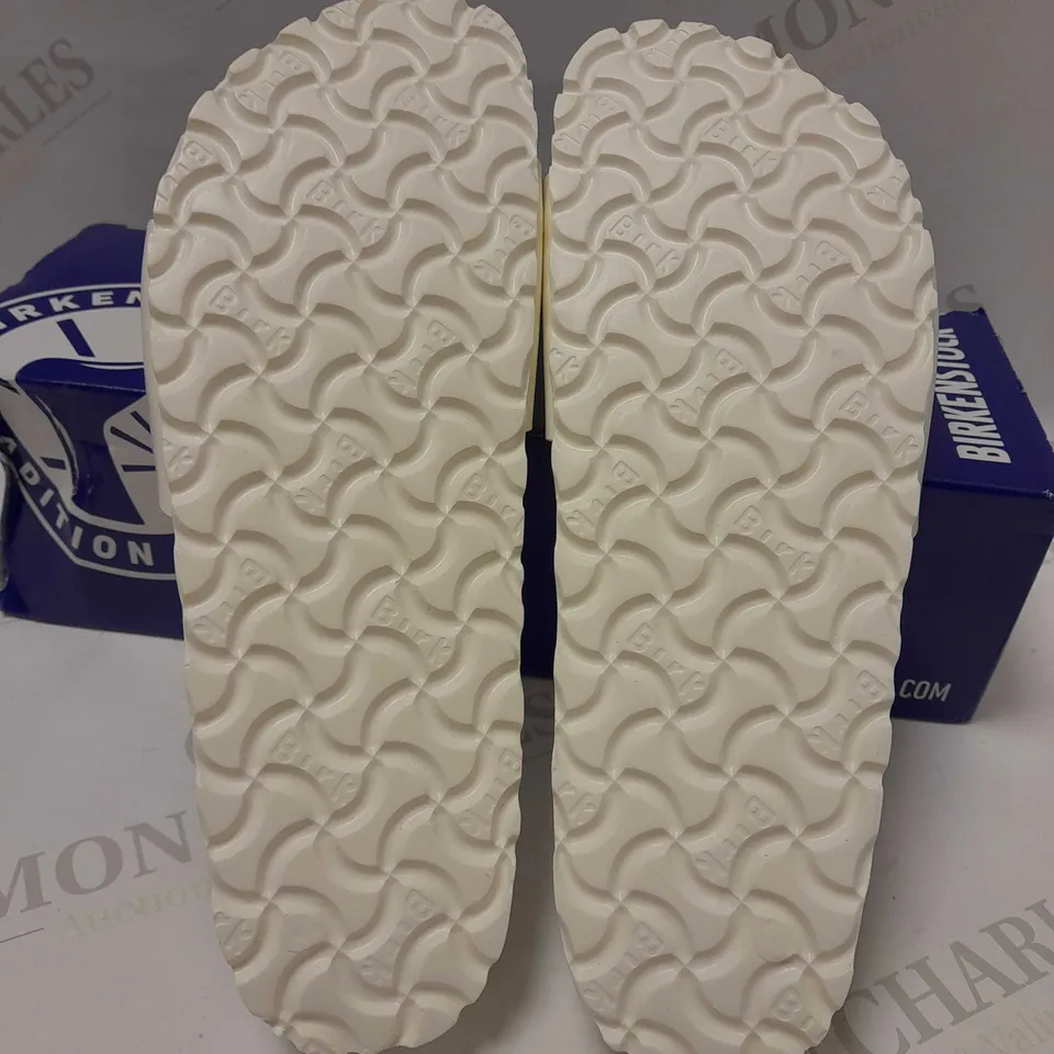 BIRKENSTOCK MADRID EVA NARROW WHITE FLIP FLOP, WHITE - SIZE 5