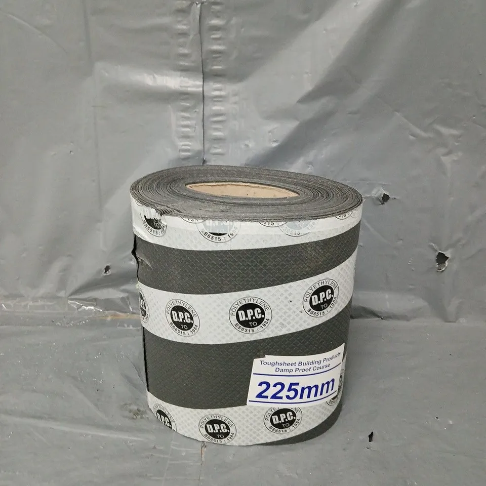 225MM OF TOUGHSHEET DAMP PROOF COURSE