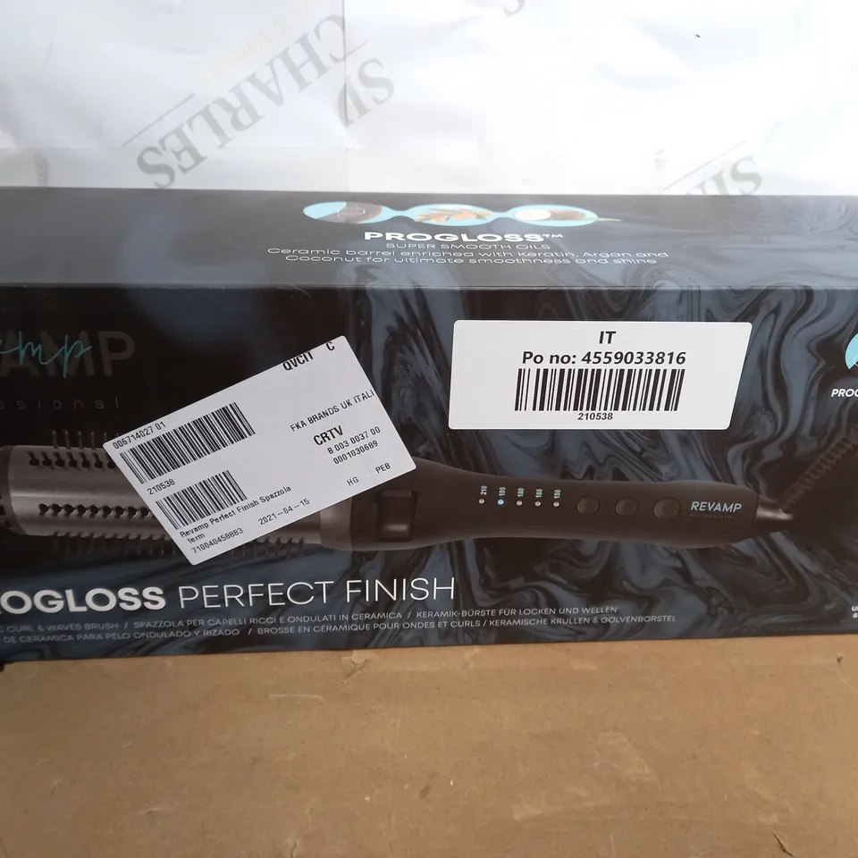 REVAMP PROGLOSS BIG VOLUME AND WAVE BRUSH